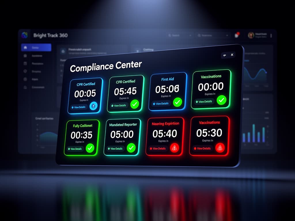 Compliance dashboard preview